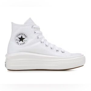 Converse Women's White Platform High-Tops